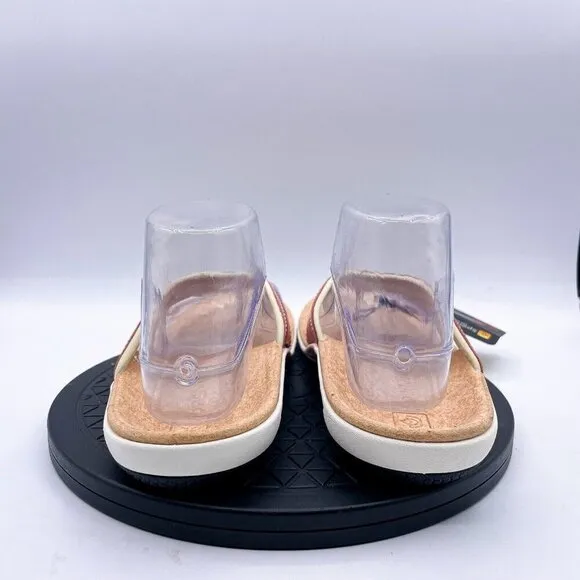 Spenco Yumi Sandal Women’s Size 7 Pink Metallic Flop Orthotic Comfort Thong Shoe