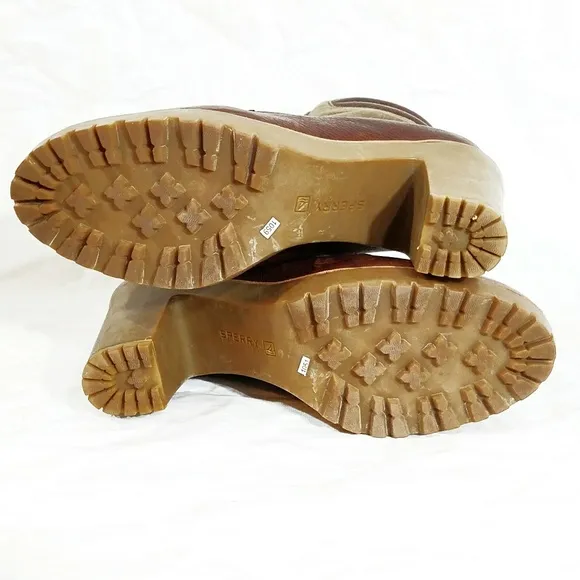 Sperry Top-Siders &quot;Trinity&quot; Heeled Ankle Boots-7