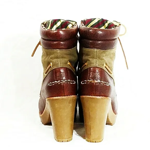 Sperry Top-Siders &quot;Trinity&quot; Heeled Ankle Boots-7