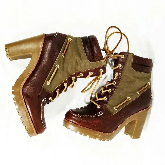 Sperry Top-Siders &quot;Trinity&quot; Heeled Ankle Boots-7