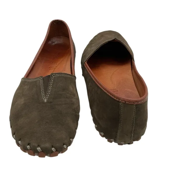 Spring Step Kathaleta Shoes for Women Slip-On olive green EU 42 US 11