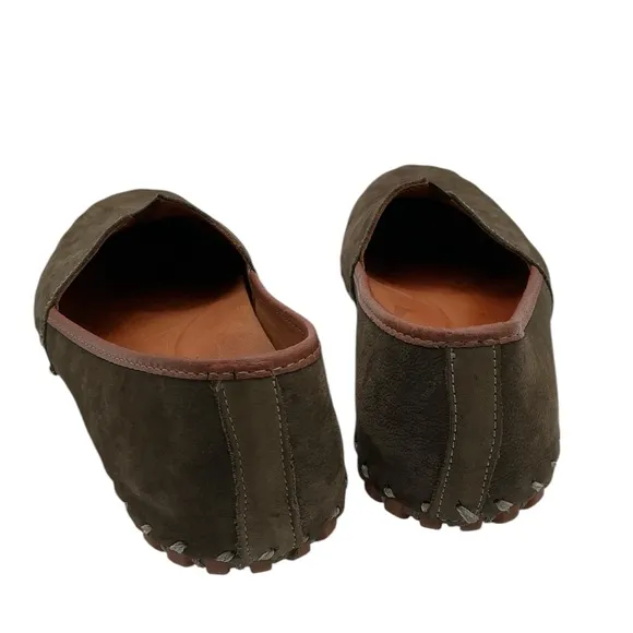 Spring Step Kathaleta Shoes for Women Slip-On olive green EU 42 US 11