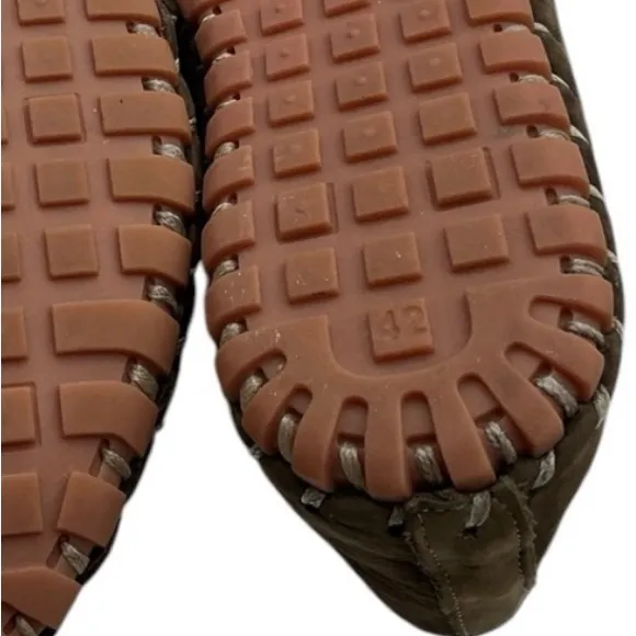 Spring Step Kathaleta Shoes for Women Slip-On olive green EU 42 US 11