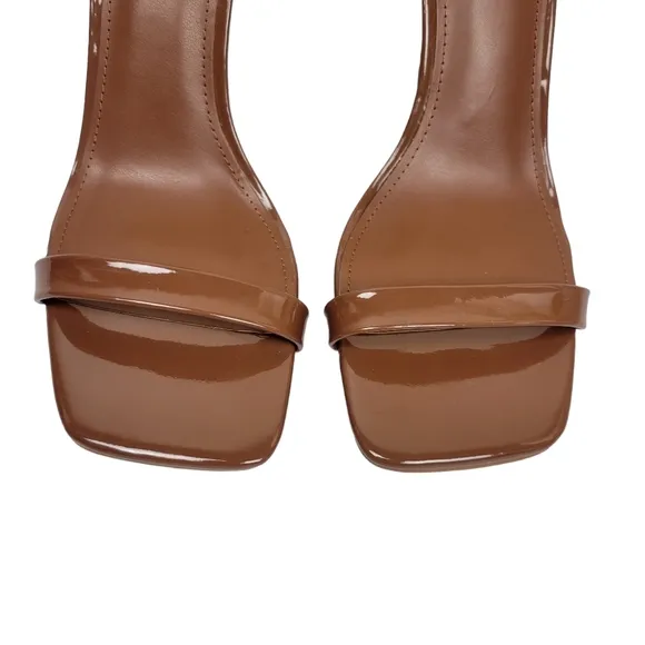 Steve Madden Shaye Ankle Strap Brown Sandals Size 10
