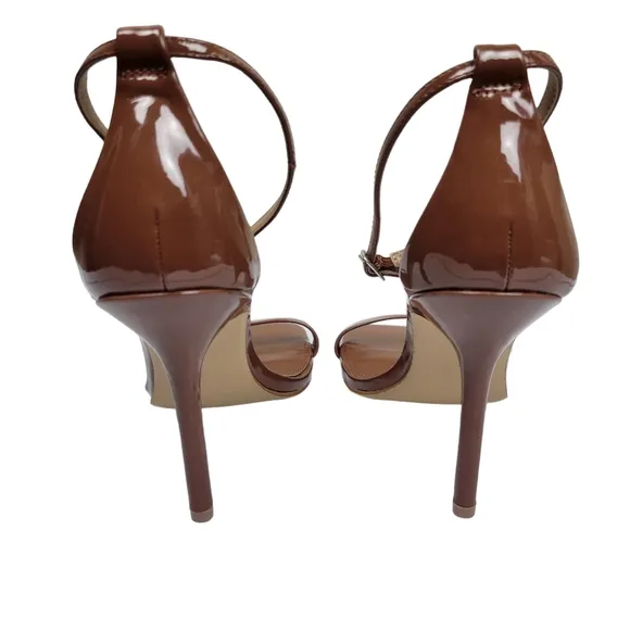 Steve Madden Shaye Ankle Strap Brown Sandals Size 10