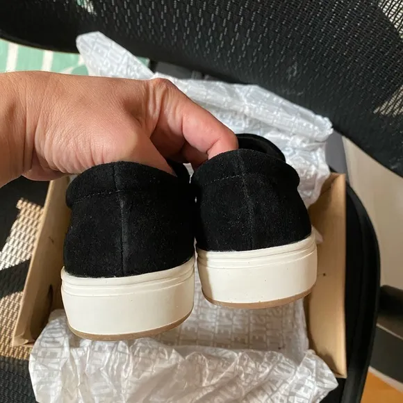 STEVE MADDEN Suede Slip On Shoes