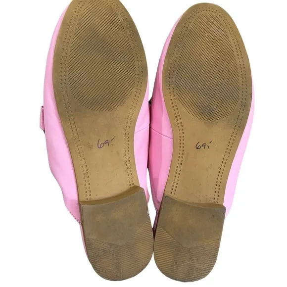 Steve Madden Women’s 7.5 Kiki Vegan Slip On Barbie Pink Loafer Shoes