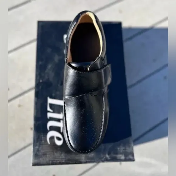 Stride Lite Journey II Men’s Sz 10 Leather Orthodic Dress Casual Shoes NEW!​