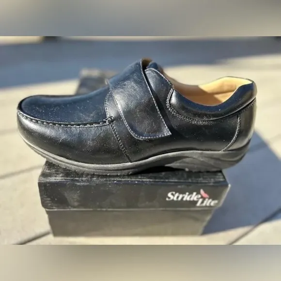 Stride Lite Journey II Men’s Sz 10 Leather Orthodic Dress Casual Shoes NEW!​