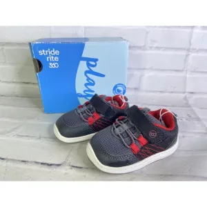 Stride Rite 360 Keegan Sneakers Baby Boy Infant Boys Slip On Shoes Size 3.5 NEW