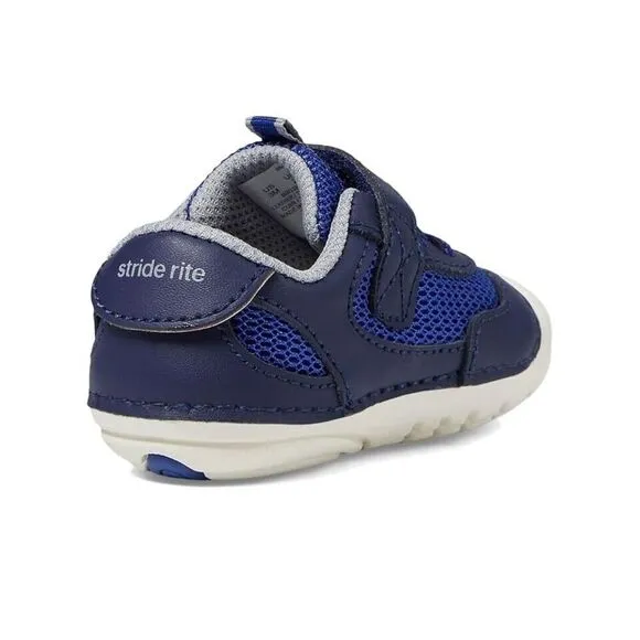 Stride Rite Sm Apollo BB038301 Sneakers Toddler US 5 Blue Comfort Shoes FZP532