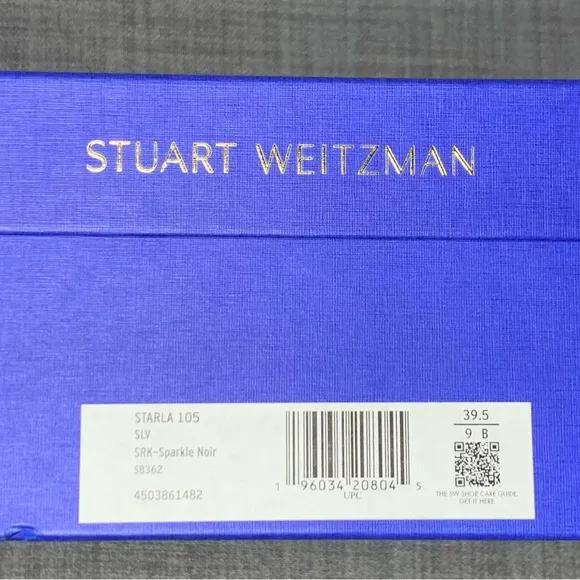 Stuart Weitzman Starla Metallic Sandals Size 9