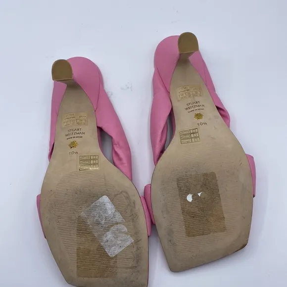 STUART WEITZMANPlaya Leather Knot Sandals‎