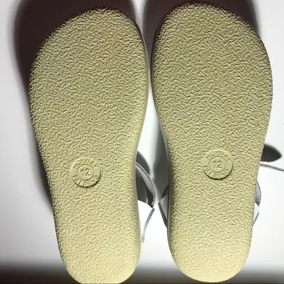 Sun San Sweetheart White Sandals Size 12