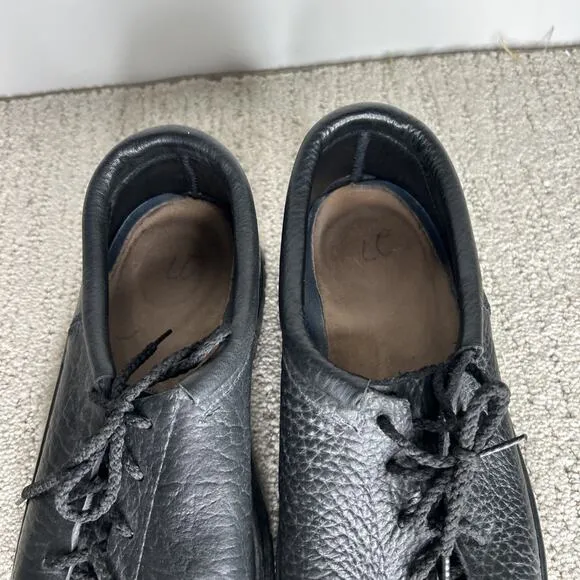 Sundance Men’s All Leather Handmade In Colorado Comfort Shoes Black Sz 8.5-9