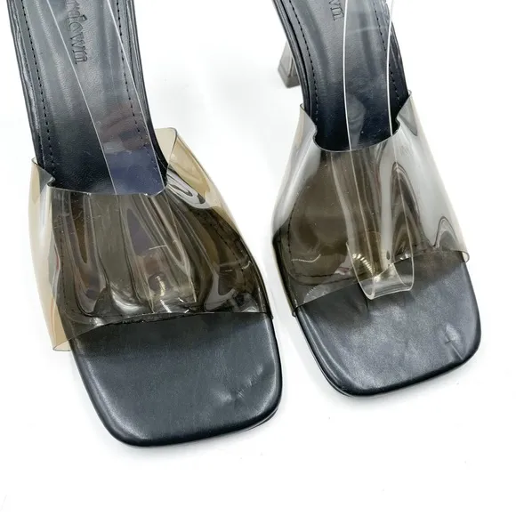 Superdown Jacey Heels Black Sandals