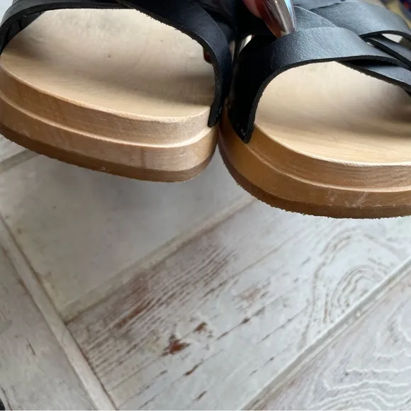 Swedish Hasbeens New Braided Sandals