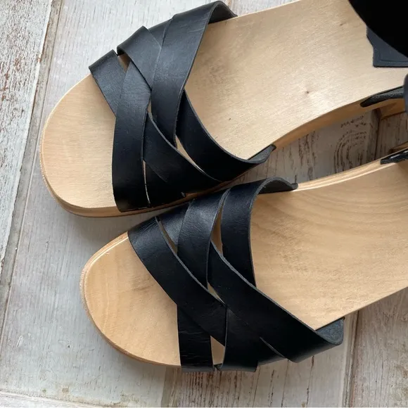 Swedish Hasbeens New Braided Sandals