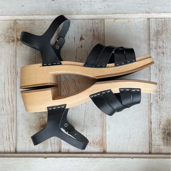Swedish Hasbeens New Braided Sandals