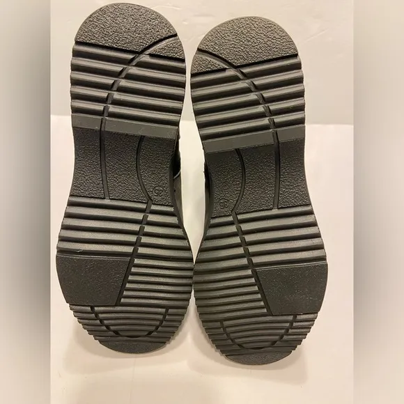 Ten Ten Girls Youth Leather Booties Size EURO 35/US 3.5 Gray Boots Arch Support