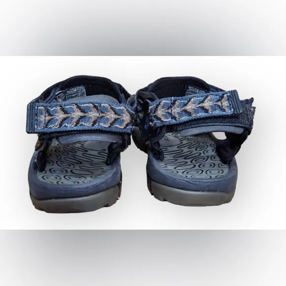 Teva Hurricane Hiking Sport Sandals Mens Size 7 Blue Black Outdoor