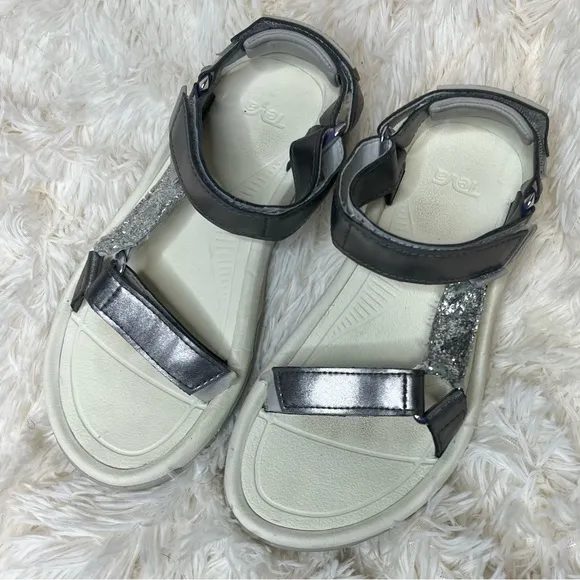 Teva Hurricane XLT 2 x Christian Cowan Silver Sport Sandals