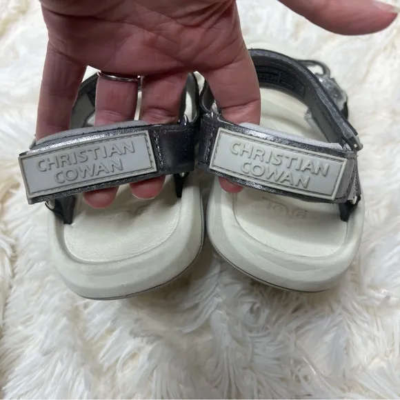 Teva Hurricane XLT 2 x Christian Cowan Silver Sport Sandals