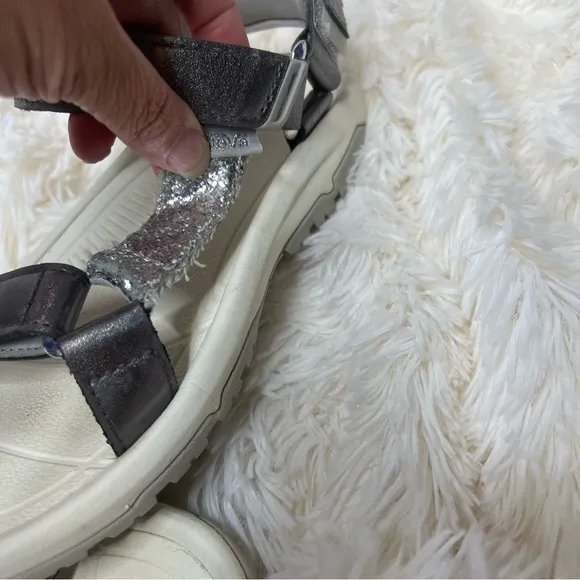 Teva Hurricane XLT 2 x Christian Cowan Silver Sport Sandals
