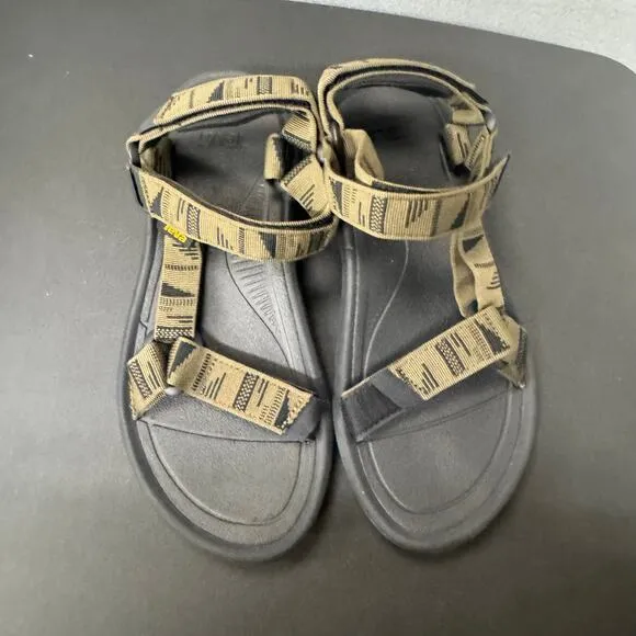 TEVA  Hurricane XLT2 Mens Green Black Padded Non-Slip Open Toe Sandals 8 NEW