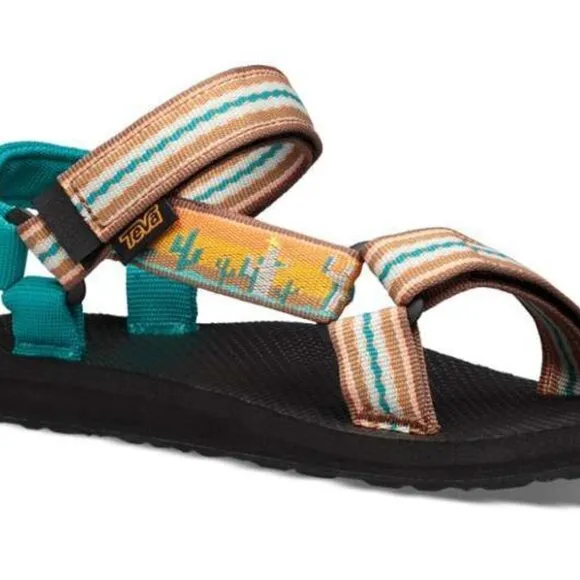 Teva Original Universal Printed Sandals in Cactus Sunflower Size 7