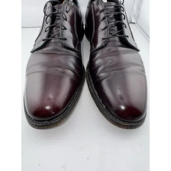 The Florsheim Dress Shoes 12 Burgundy Leather Lace Up Formal Comfort Business