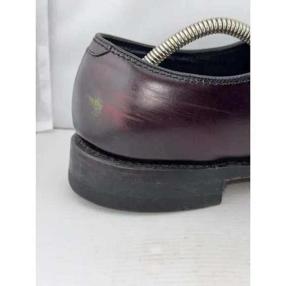 The Florsheim Dress Shoes 12 Burgundy Leather Lace Up Formal Comfort Business