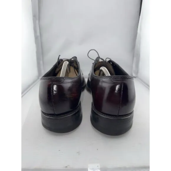 The Florsheim Dress Shoes 12 Burgundy Leather Lace Up Formal Comfort Business