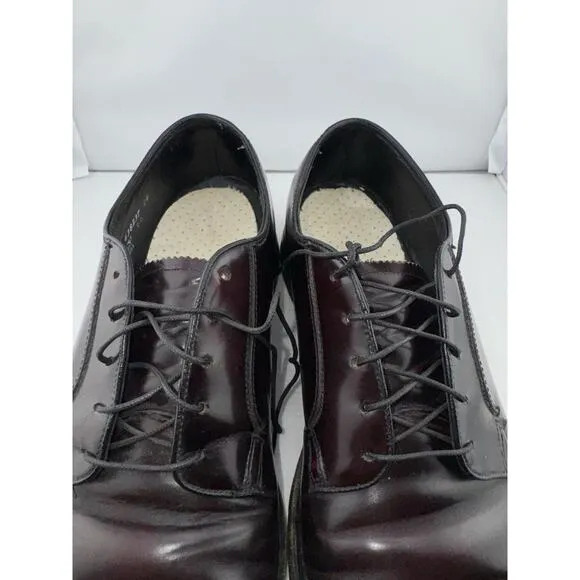 The Florsheim Dress Shoes 12 Burgundy Leather Lace Up Formal Comfort Business