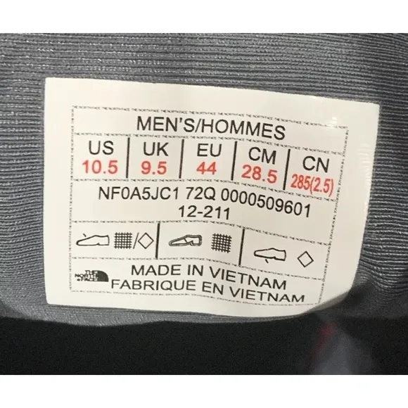 The North Face Flypack lightweight Gray Running Shoes