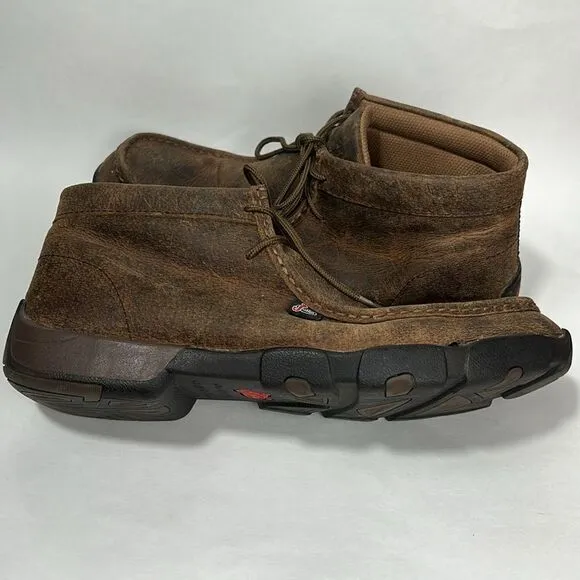 The 232 Justin Men's Driver Moc Casual Shoes Sz 12 Justin boots wallabies style