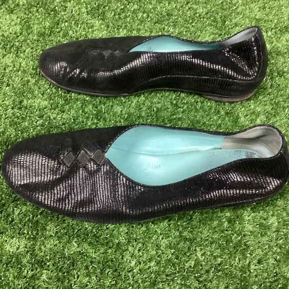 Thierry Rabotin Grace Flat Black Leather 39