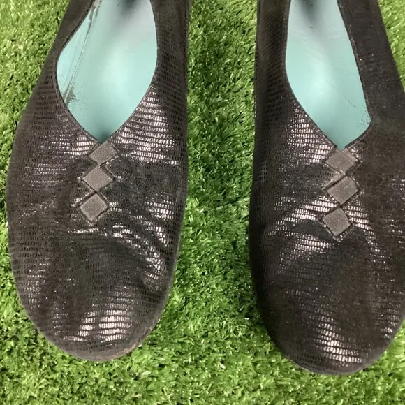 Thierry Rabotin Grace Flat Black Leather 39