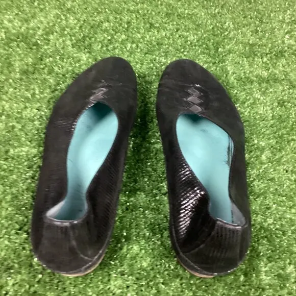 Thierry Rabotin Grace Flat Black Leather 39