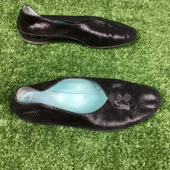 Thierry Rabotin Grace Flat Black Leather 39