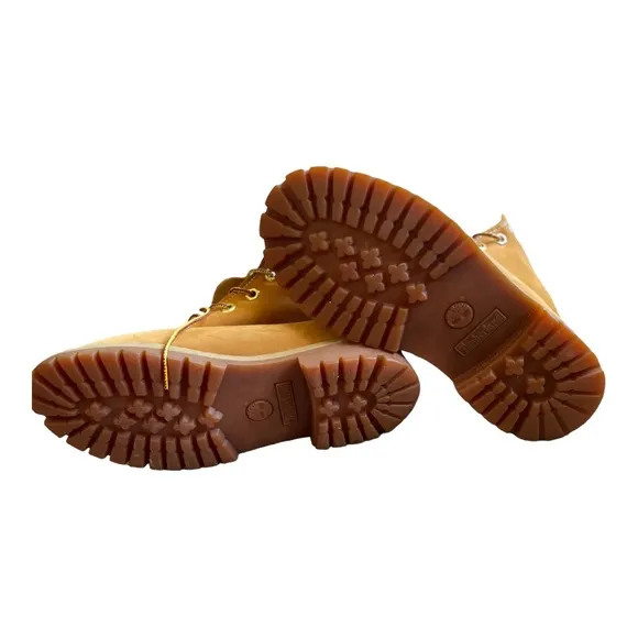 Timberland 12909 Classic‎ 6” Premium  Waterproof Boots GS Kids 4.5 Wheat, Nubuck