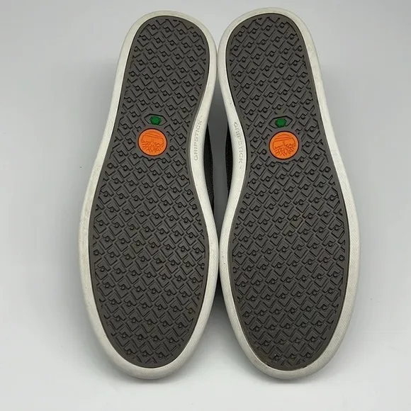 Timberland A25PZ Groveton Men's Slip On Shoes in‎ Grey Nubuck Leather  size 10.5