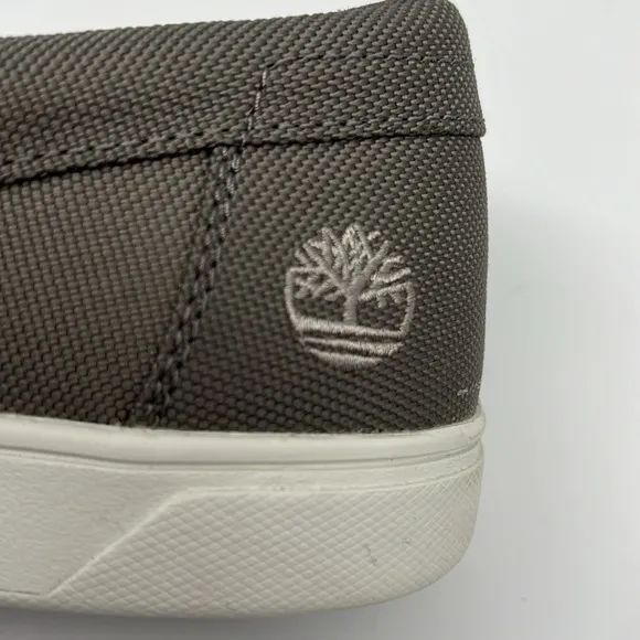 Timberland A25PZ Groveton Men's Slip On Shoes in‎ Grey Nubuck Leather  size 10.5