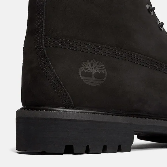 TIMBERLAND • Black Premium 6-Inch Waterproof Boot Work Shoe Kicks GOAT