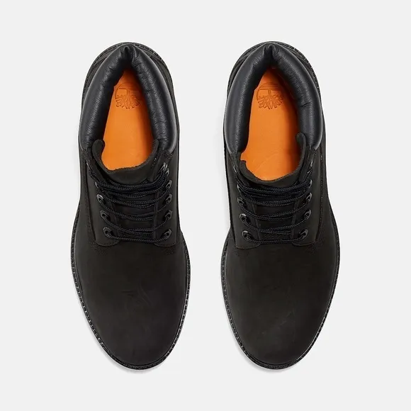 TIMBERLAND • Black Premium 6-Inch Waterproof Boot Work Shoe Kicks GOAT