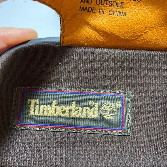 TIMBERLAND Brown Leather Open Toe Buckle Fisherman Men's  Sandals Size 13