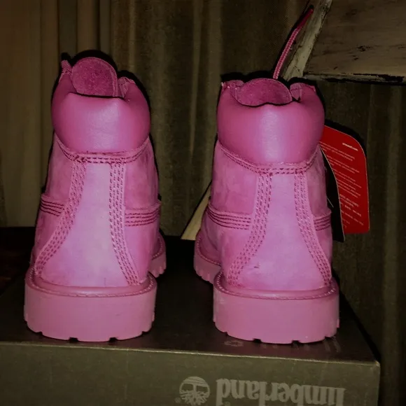 Timberland Bubblegum Pink Boots