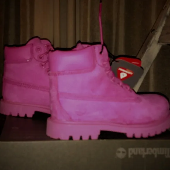 Timberland Bubblegum Pink Boots