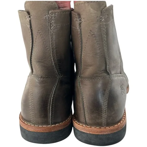 Timberland Earthkeepers Anti-Fatigue Leather Men's Size 11 Olive Green Boots