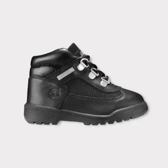 Timberland Field Leather Black Boots